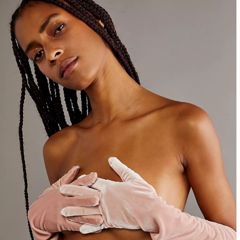 Free people daydream gloves new ugh tags one size pink